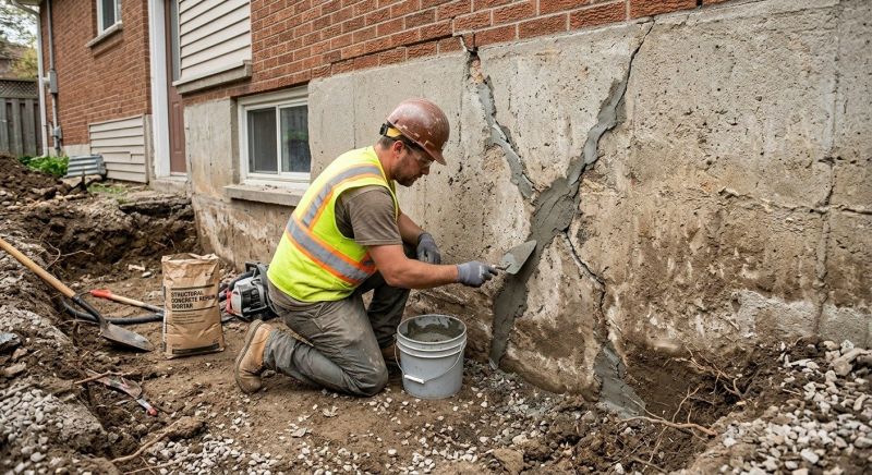 Foundation Crack Repair in Salem, VA