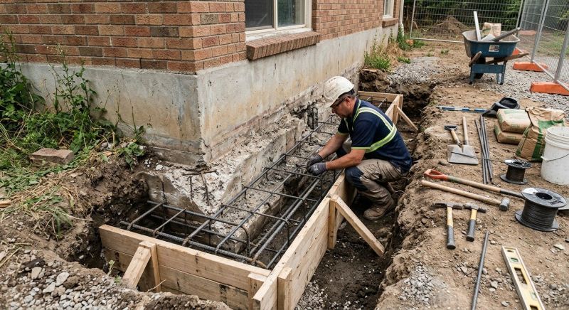 Foundation Repair in Rocky Mount, VA