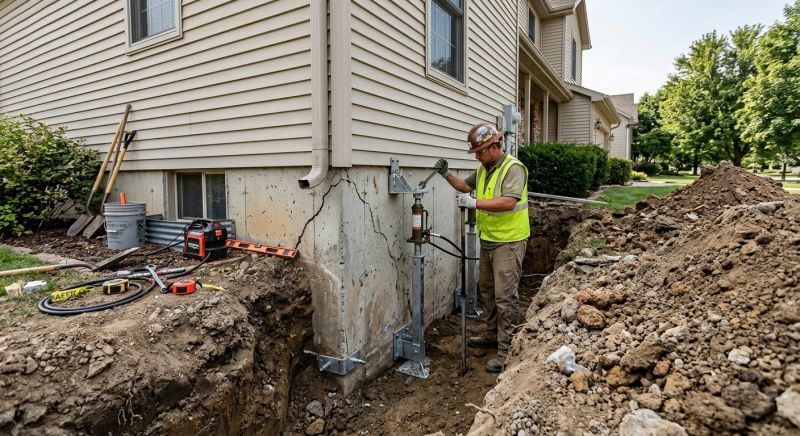 Basement Foundation Repair in Roanoke, VA