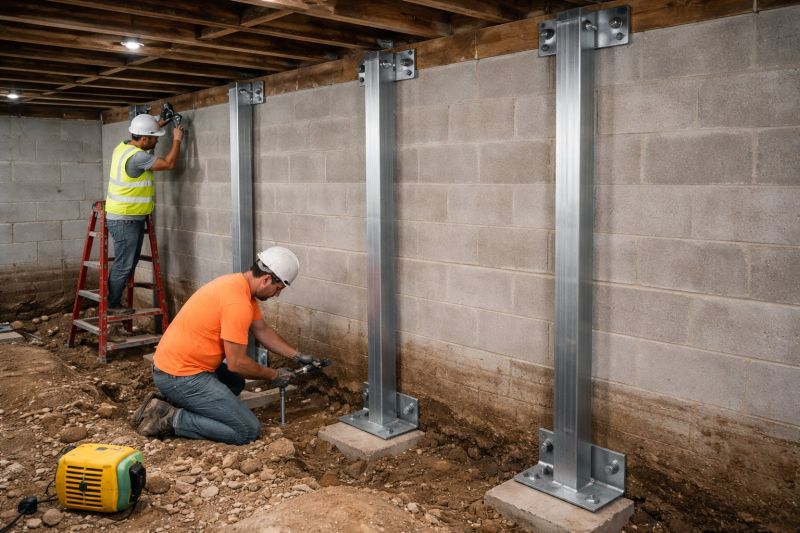 Basement Stabilization in Roanoke, VA