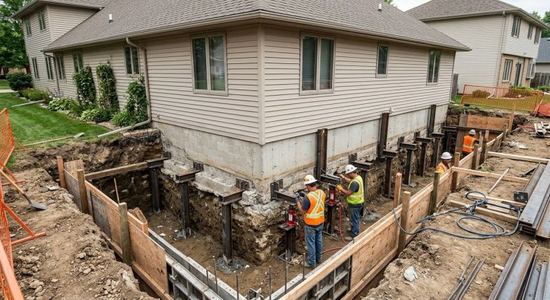 Basement Underpinning in Roanoke, VA