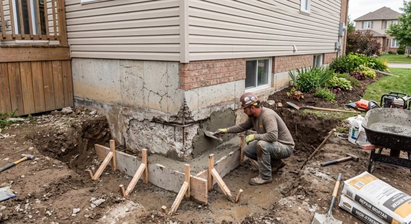 Building Foundation Repair in Boones Mill, VA