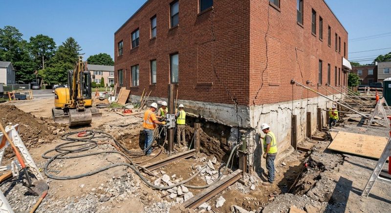 Building Foundation Repair in Franklin County, VA