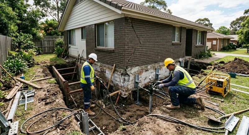 Building Foundation Repair in Roanoke, VA