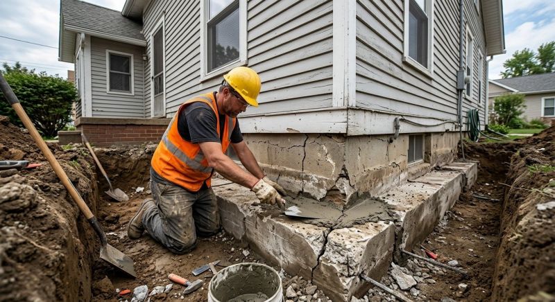 Building Foundation Repair in Roanoke, VA