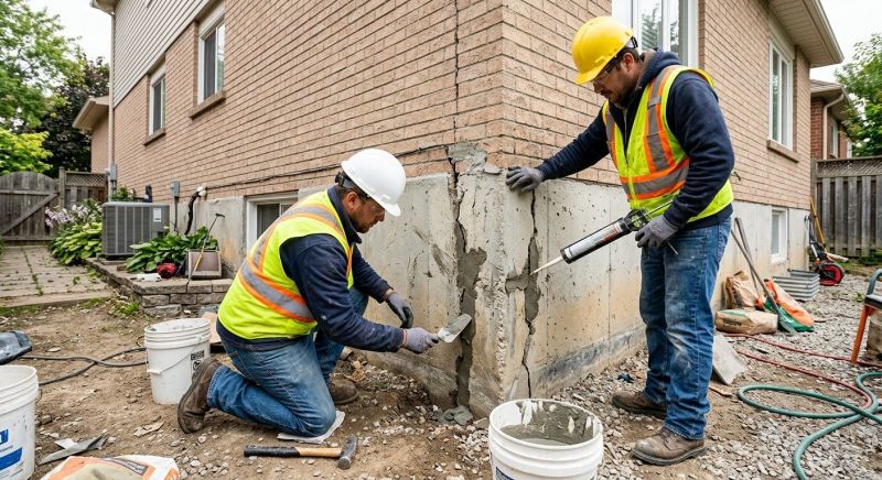 Concrete Foundation Repair in Boones Mill, VA