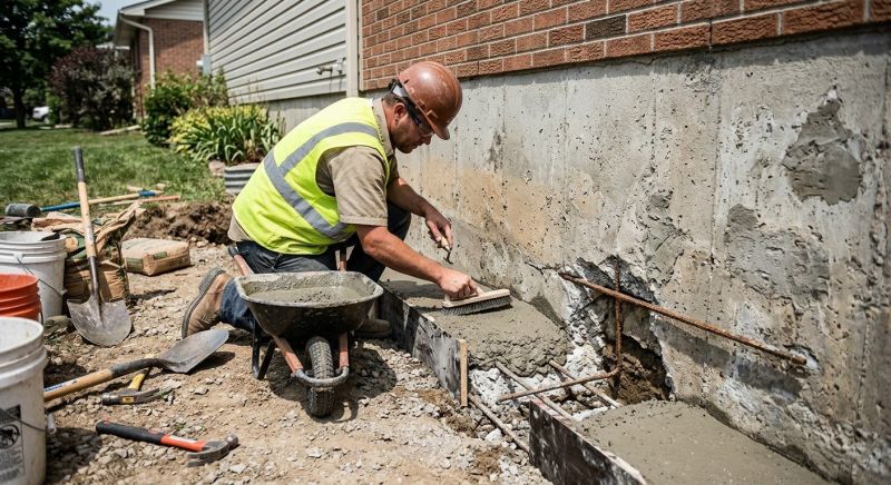 Concrete Foundation Repair in New Castle, VA