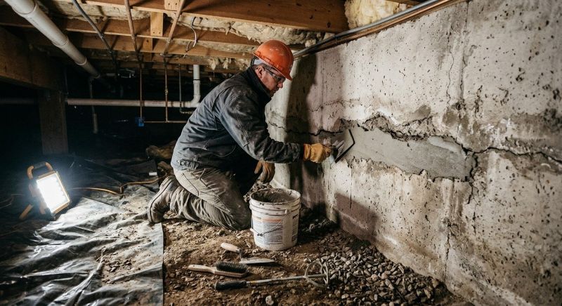 Concrete Foundation Repair in New Castle, VA