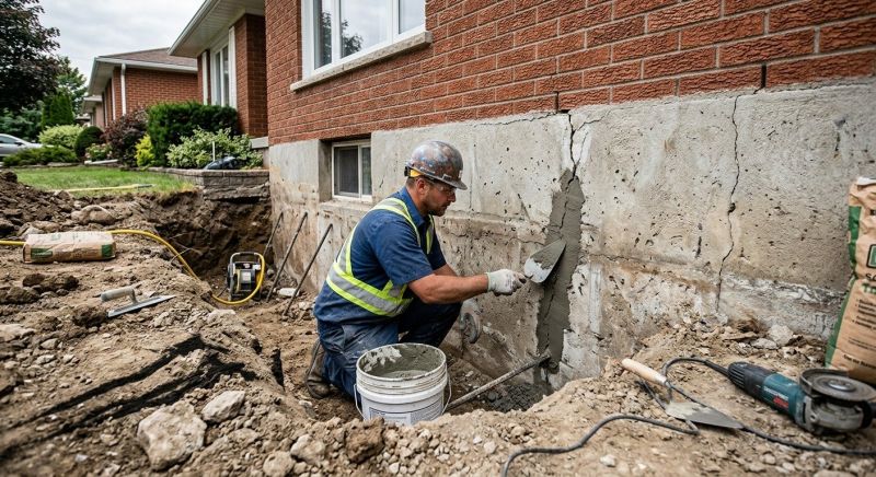 Concrete Foundation Repair in Rocky Mount, VA