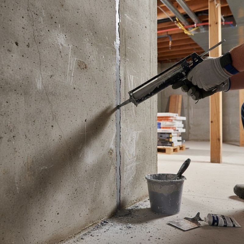 Cracked Basement Floor Repair in Roanoke, VA