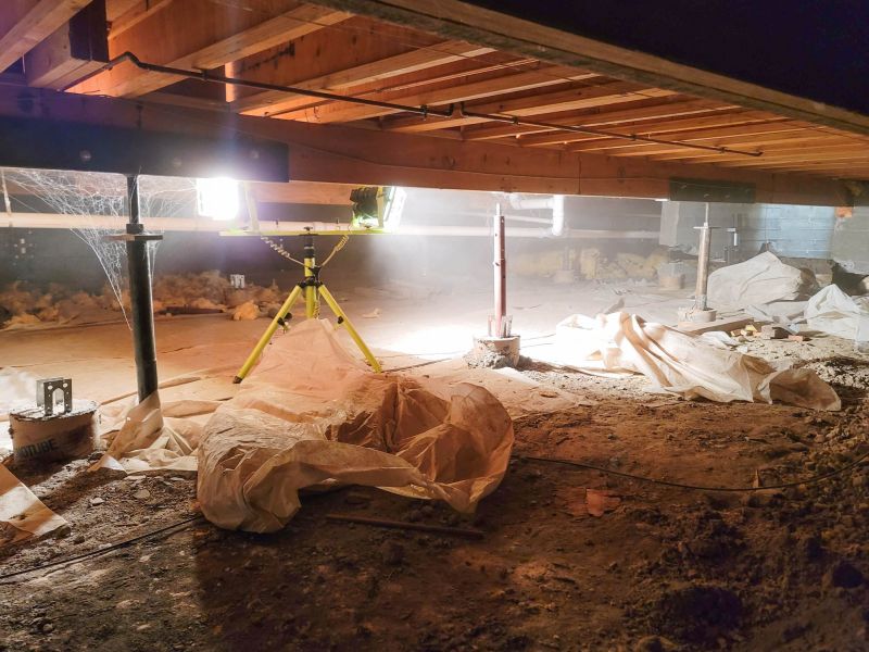 Crawl Space Leveling in Roanoke, VA