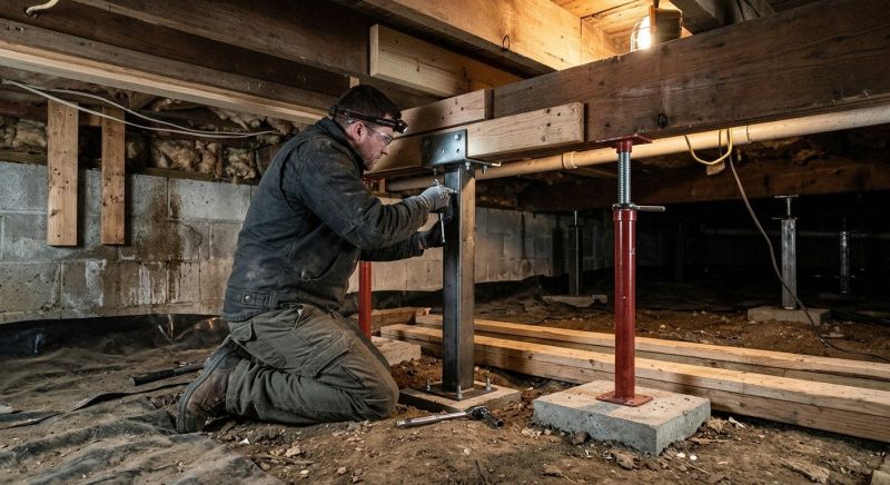 Crawlspace Structural Repair in Roanoke, VA