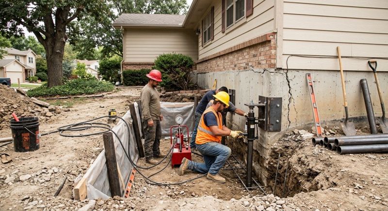 Deep Foundation Repair in Roanoke, VA
