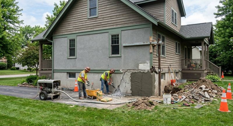 Emergency Foundation Repair in Roanoke, VA