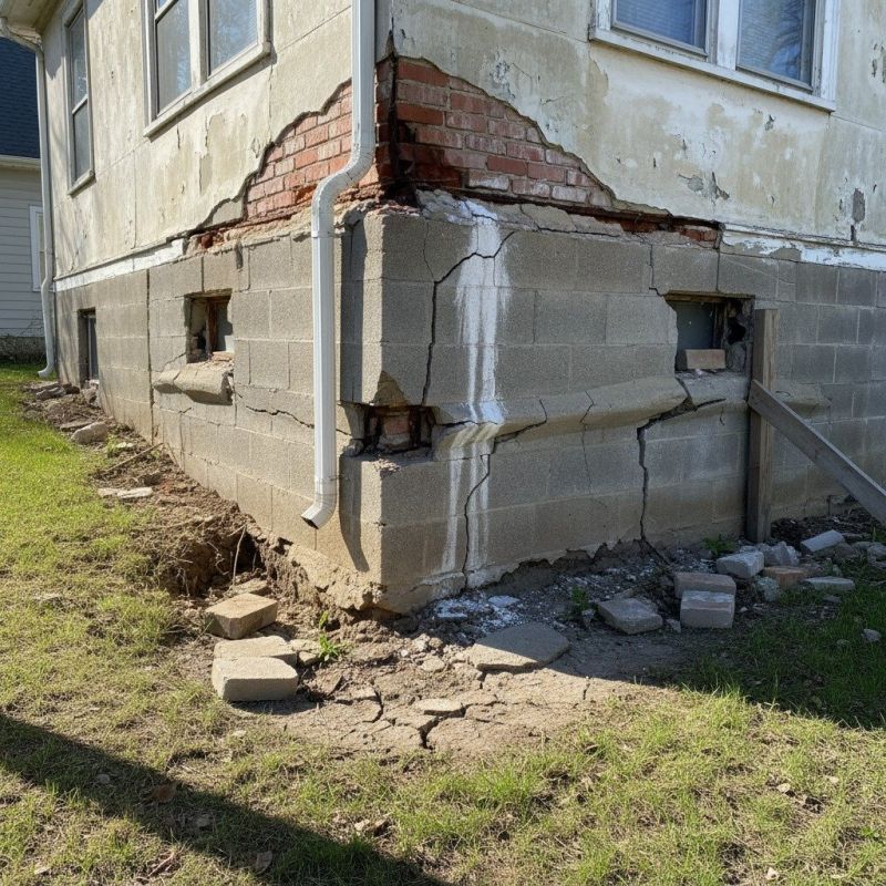 Exterior Foundation Repair in Roanoke, VA