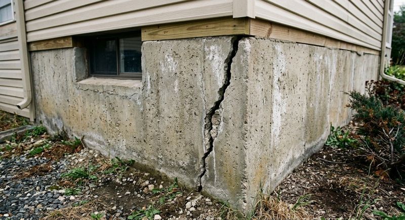 Foundation Crack Repair in Moneta, VA