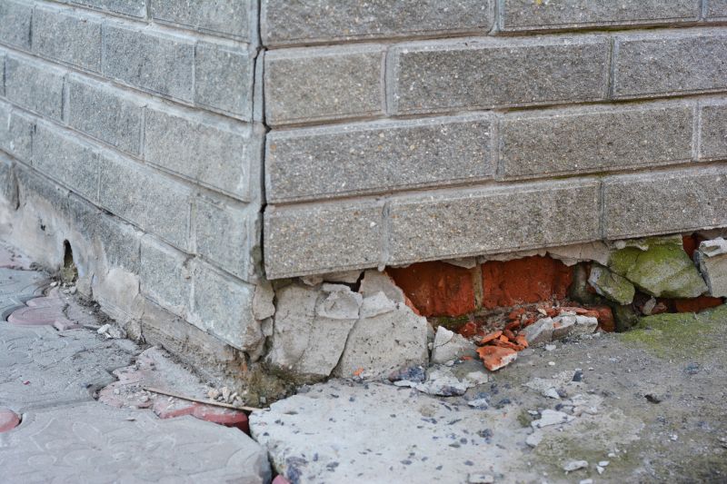 Foundation Damage Repair in Roanoke, VA