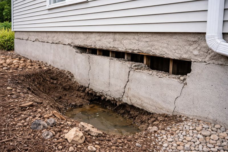Foundation Damage Repair in Roanoke, VA