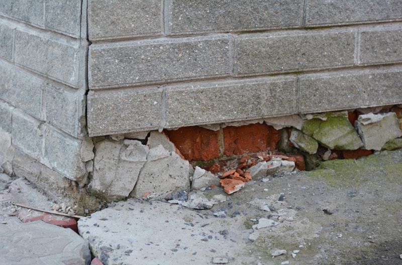 Foundation Damage Repair in Moneta, VA