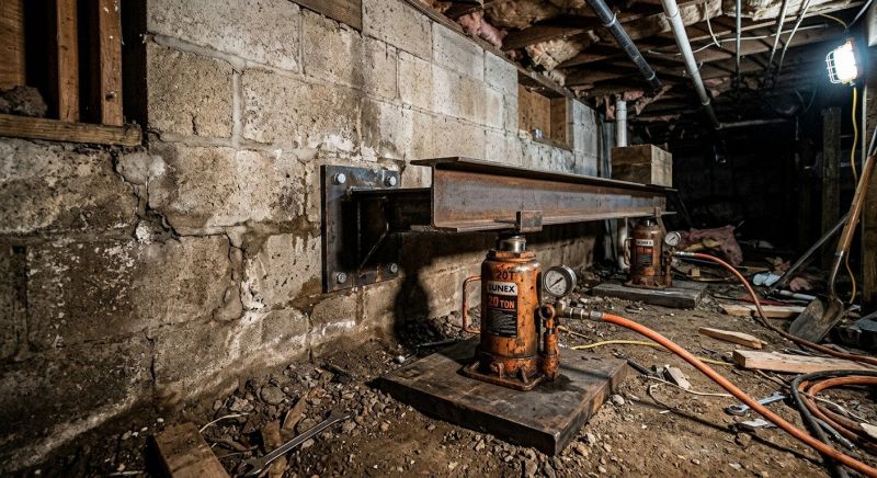 Foundation Jacking in Christiansburg, VA