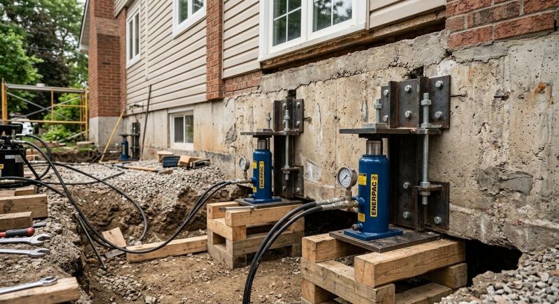 Foundation Jacking in Roanoke, VA