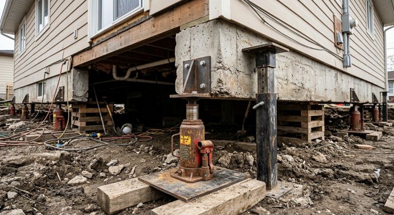 Foundation Jacking in Moneta, VA