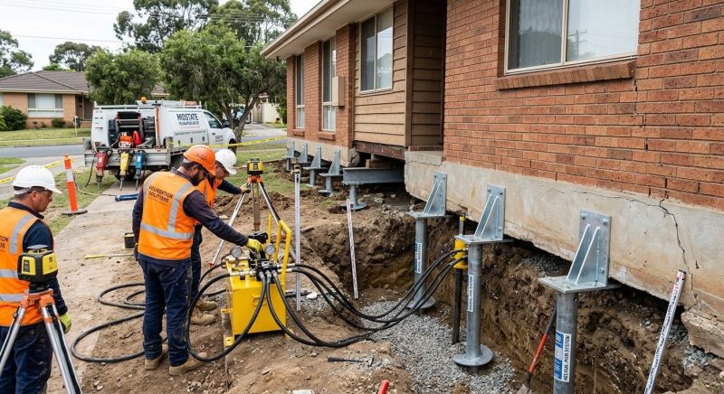 Foundation Jacking in New Castle, VA