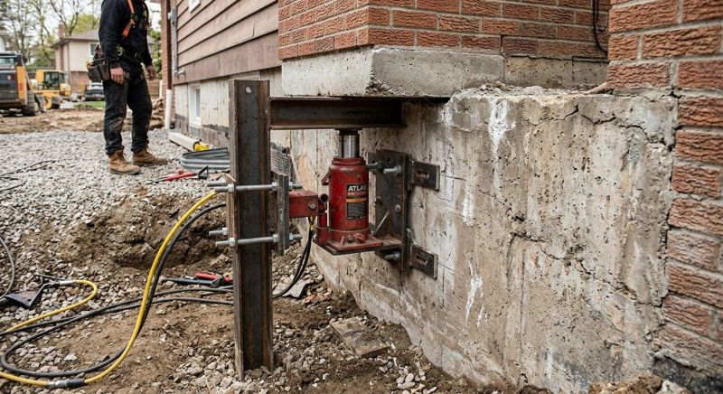 Foundation Jacking in New Castle, VA