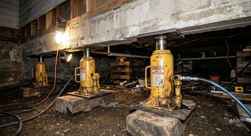 Foundation Jacking in Rocky Mount, VA