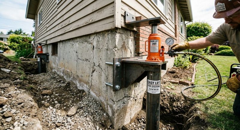 Foundation Jacking in Rocky Mount, VA