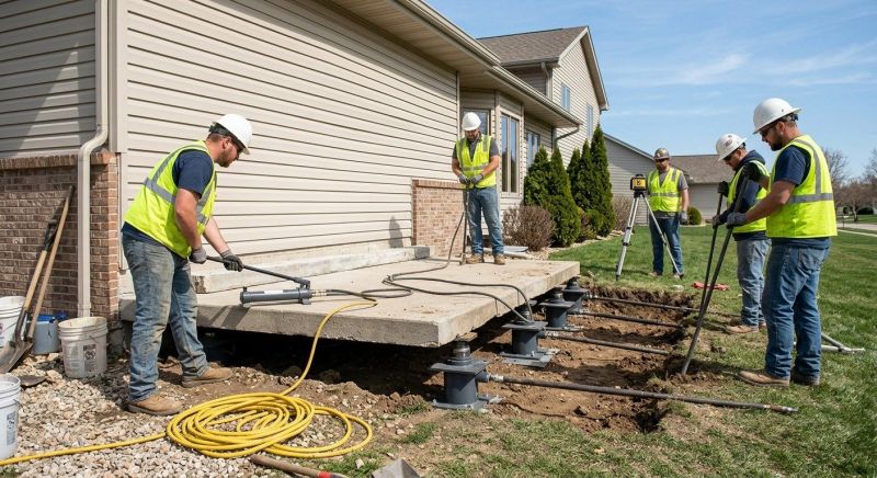 Foundation Lifting in Franklin County, VA