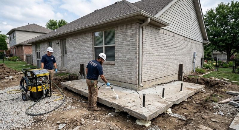 Foundation Lifting in Franklin County, VA