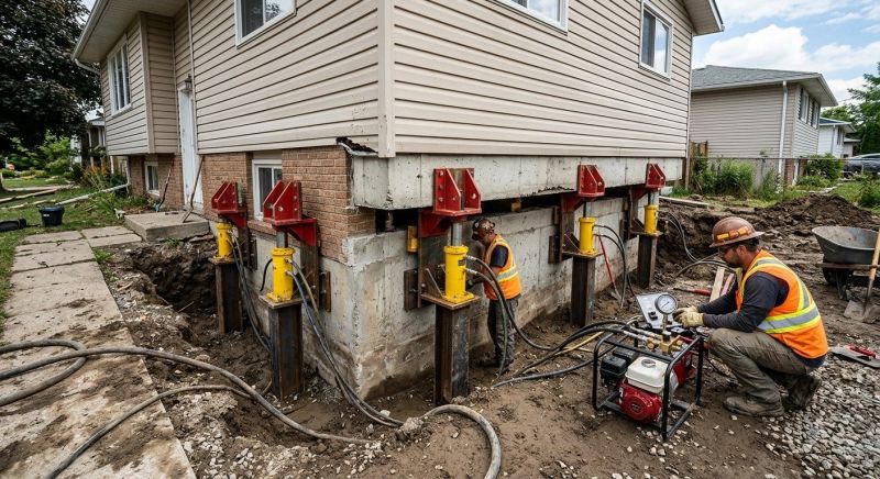Foundation Lifting in Salem, VA