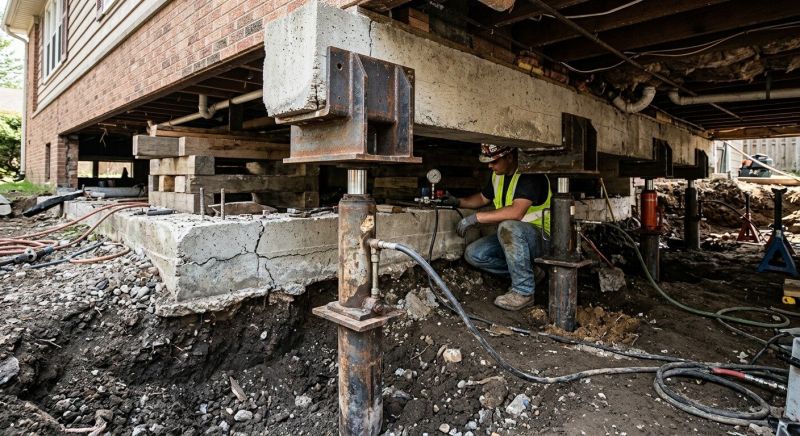Foundation Lifting in Salem, VA