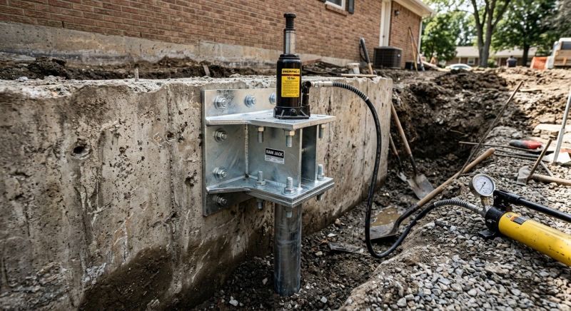Foundation Pier Leveling in Roanoke, VA