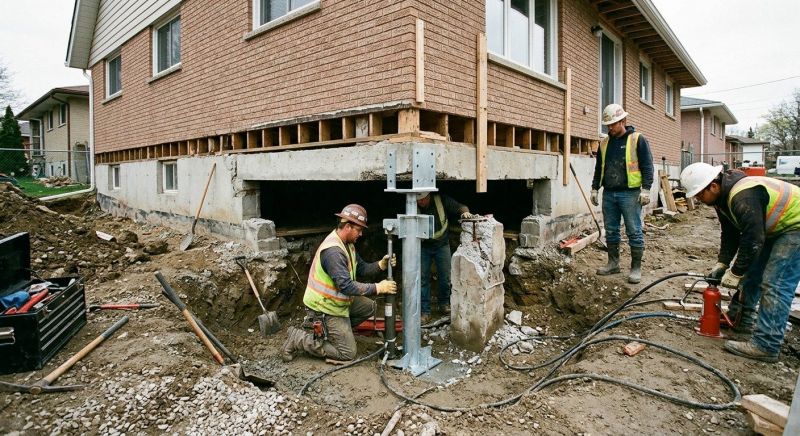 Foundation Pier Repair in Roanoke, VA