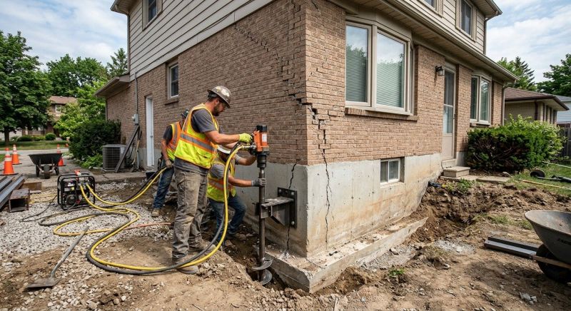 Foundation Raising in Moneta, VA