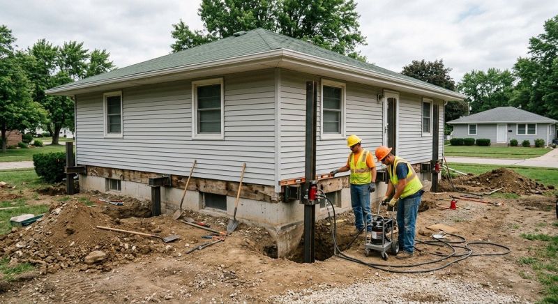 Foundation Raising in New Castle, VA