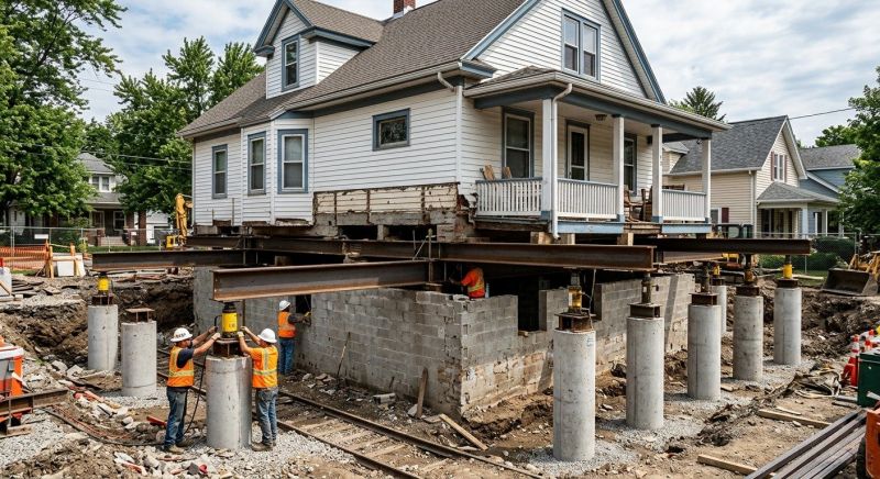 Foundation Raising in Salem, VA
