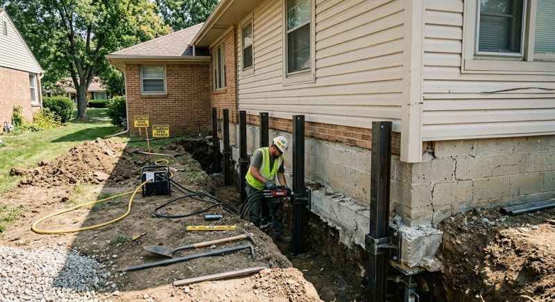 Foundation Renovation in Roanoke, VA