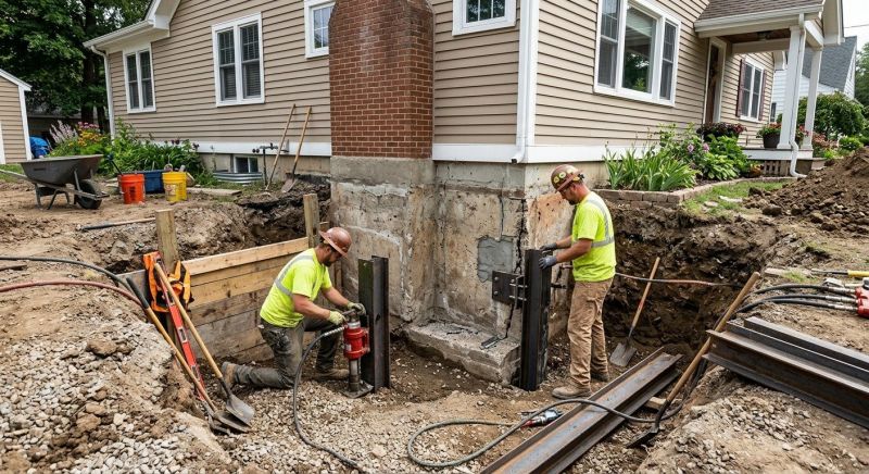 Foundation Repair in Boones Mill, VA