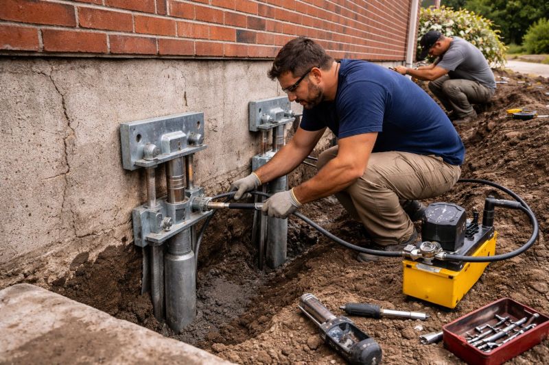 Foundation Repair in Moneta, VA
