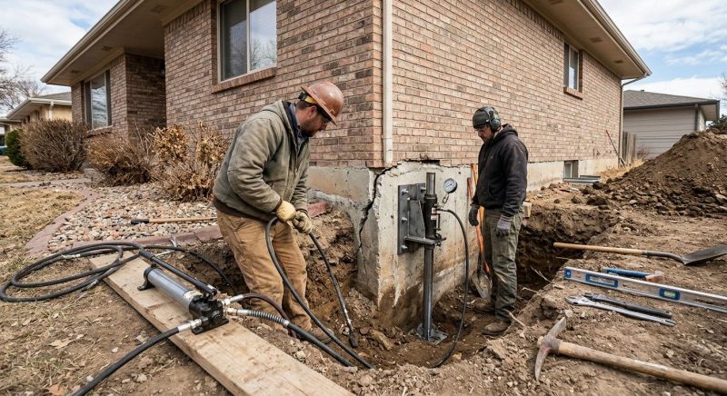 Foundation Stabilizing in Blacksburg, VA