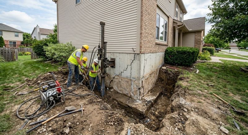 Foundation Stabilizing in Franklin County, VA