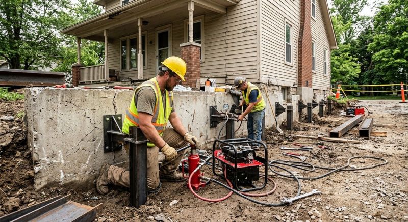 Foundation Stabilizing in Franklin County, VA