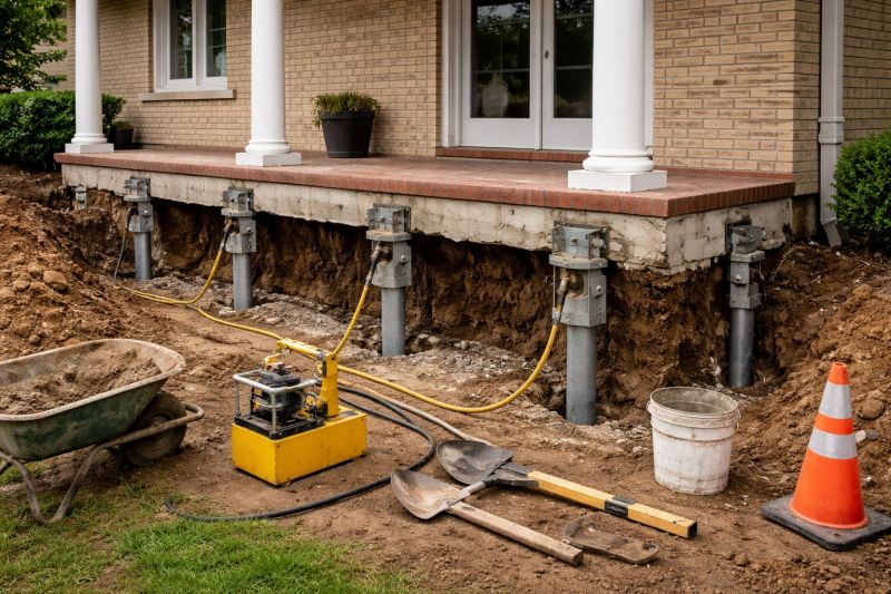 Foundation Stabilizing in Franklin County, VA