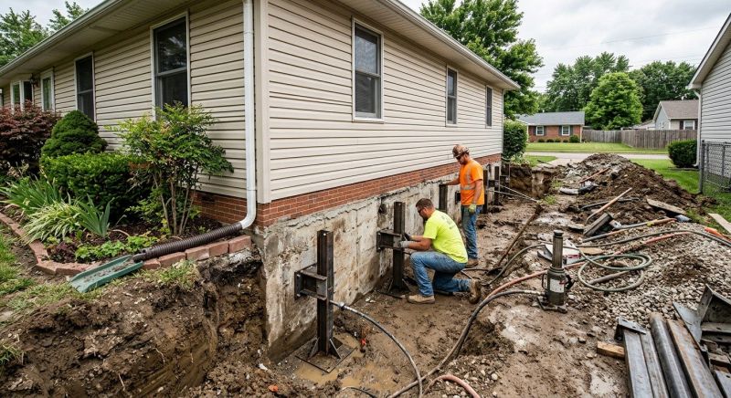Foundation Stabilizing in Franklin County, VA