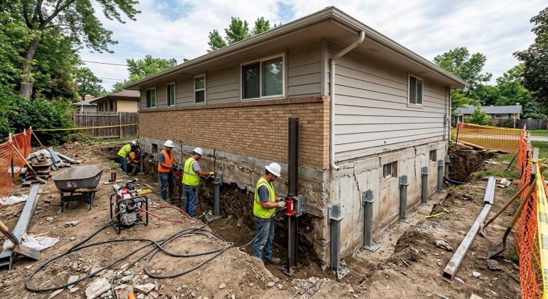 Foundation Strengthening in Roanoke, VA
