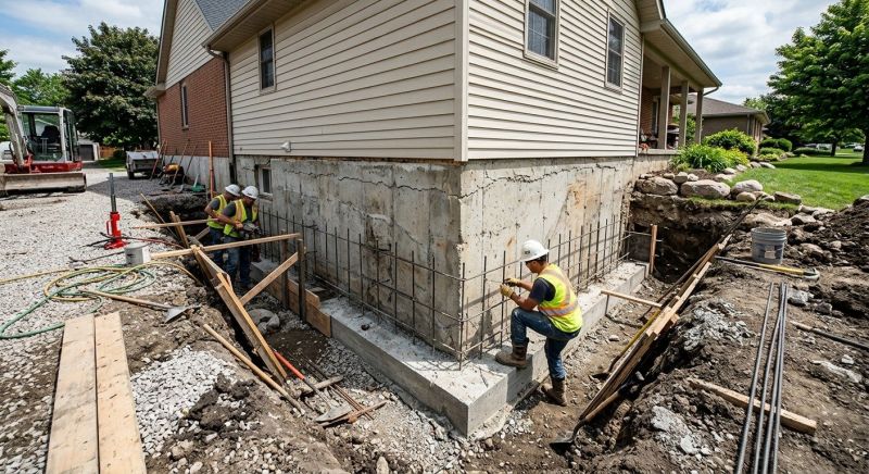 Foundation Strengthening in Roanoke, VA