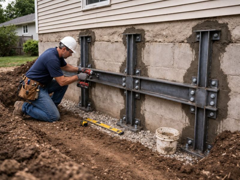 Foundation Strengthening in Roanoke, VA